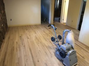 New hardwood in Evergreen, Colorado