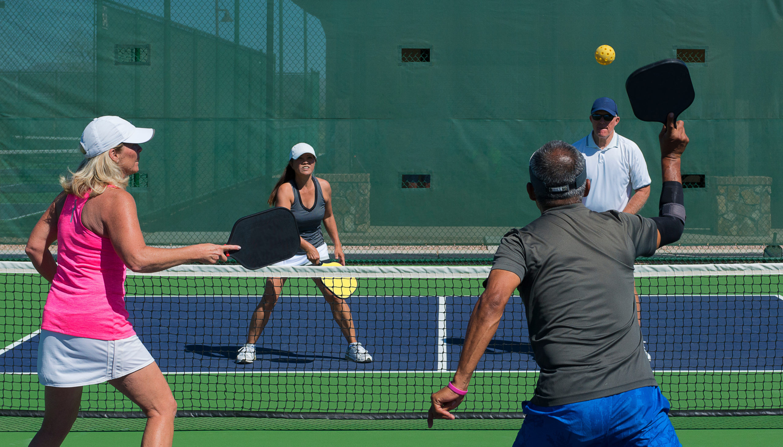 Pickleball is just one use for your newly resurfaced tennis court!